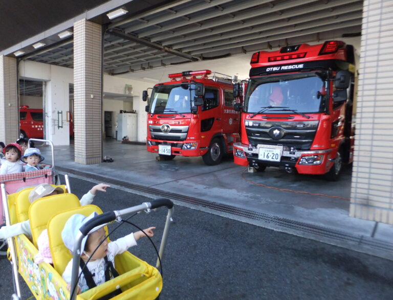 🚒消防署へお散歩🚑