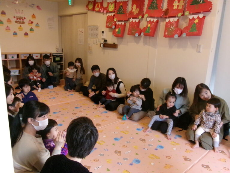 🎄親子ふれあい遊び🔔